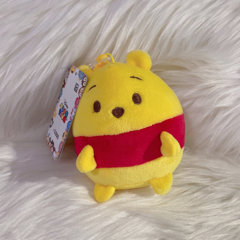 NWT Cute Winnie the Pooh Tsum Tsum Plush Keychain